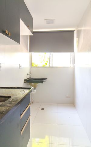 Apartamento à venda com 40m², 2 quartos e 1 vaga Apartamento à venda com 40m², 2 quartos e 1 vagaCozinha e Área de Serviço