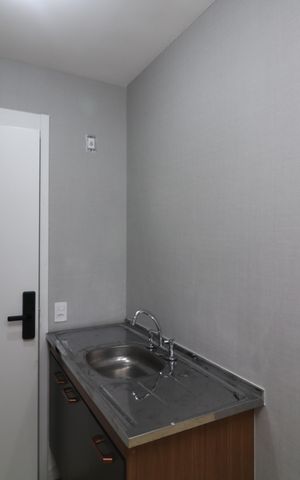 Studio à venda com 31m², 1 quarto e sem vagaCozinha