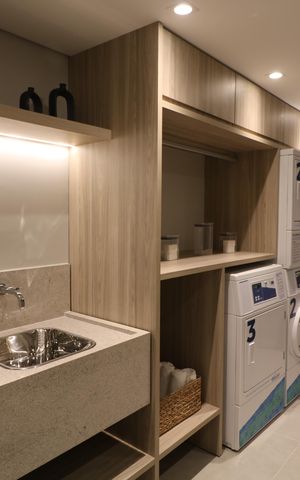Studio à venda com 31m², 1 quarto e sem vagaLavanderia