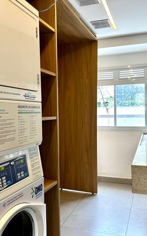 Apartamento à venda com 37m², 2 quartos e 1 vaga Apartamento à venda com 37m², 2 quartos e 1 vagaArea Comum - Lavanderia