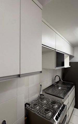 Apartamento para alugar com 69m², 2 quartos e 1 vaga Apartamento para alugar com 69m², 2 quartos e 1 vagaCozinha e Área de Serviço