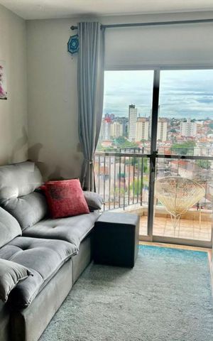 Apartamento à venda com 58m², 2 quartos e 1 vaga