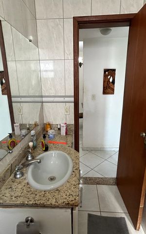 Apartamento para alugar com 89m², 3 quartos e 1 vagaBanheiro Social