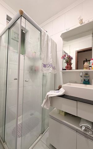 Casa de condomínio à venda com 111m², 3 quartos e 3 vagasBanheiro da Suíte