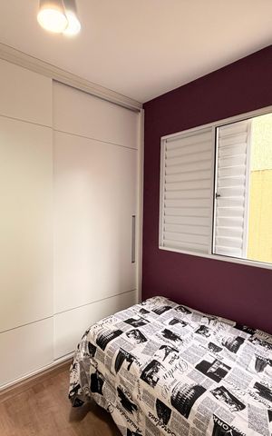 Casa de condomínio à venda com 111m², 3 quartos e 3 vagasQuarto 1