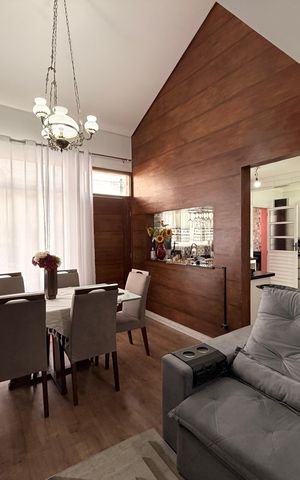 Casa de condomínio à venda com 111m², 3 quartos e 3 vagasSala