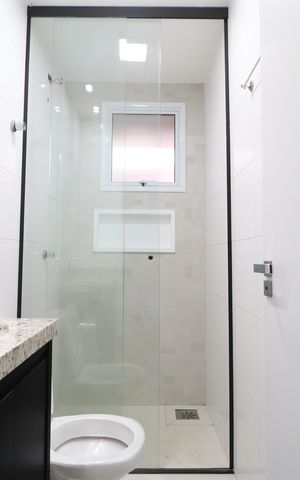 Apartamento para alugar com 60m², 2 quartos e 1 vagaBanheiro do Quarto 2