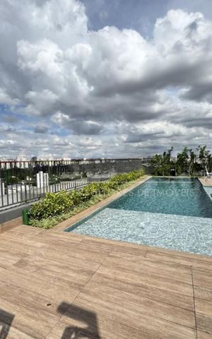 Apartamento à venda com 41m², 2 quartos e 1 vaga