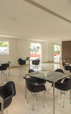 Apartamento à venda com 44m², 2 quartos e 2 vagas Apartamento à venda com 44m², 2 quartos e 2 vagasÁrea comum - Salão de festas