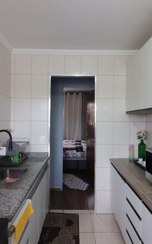 Apartamento à venda com 53m², 2 quartos e 1 vagaCozinha e Área de Serviço