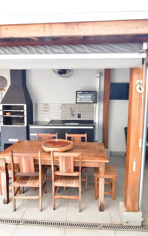 Casa de condomínio à venda com 155m², 3 quartos e 3 vagasVaranda gourmet