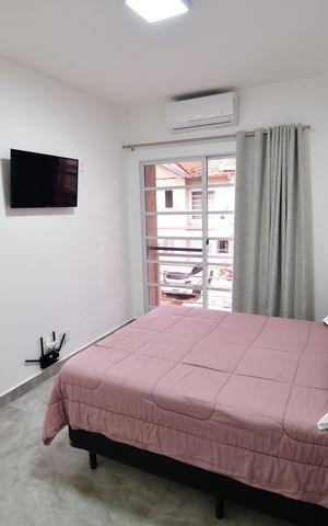 Casa de condomínio à venda com 155m², 3 quartos e 3 vagasQuarto 3 - Suíte