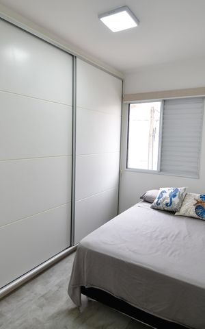Casa de condomínio à venda com 155m², 3 quartos e 3 vagasQuarto 2