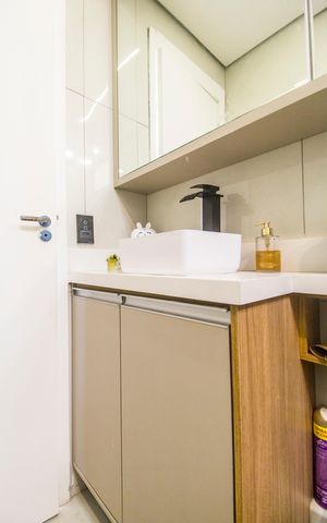 Apartamento para alugar com 44m², 2 quartos e 1 vaga Apartamento para alugar com 44m², 2 quartos e 1 vagaBanheiro
