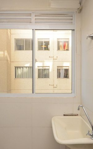 Apartamento à venda com 40m², 2 quartos e 1 vaga Apartamento à venda com 40m², 2 quartos e 1 vagaBanheiro social