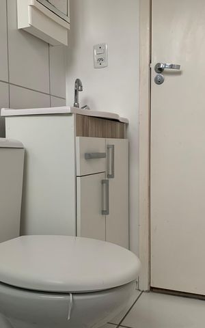 Apartamento para alugar com 49m², 2 quartos e 1 vaga Apartamento para alugar com 49m², 2 quartos e 1 vagaBanheiro