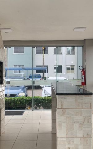 Apartamento para alugar com 49m², 2 quartos e 1 vaga Apartamento para alugar com 49m², 2 quartos e 1 vagaÁrea comum - Salão de festas