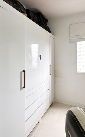 Apartamento à venda com 59m², 2 quartos e 1 vagaQuarto 1