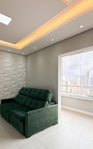Apartamento à venda com 59m², 2 quartos e 1 vagaSala
