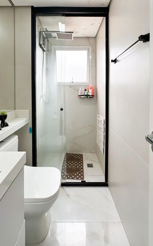 Apartamento à venda com 59m², 2 quartos e 1 vagaBanheiro Social