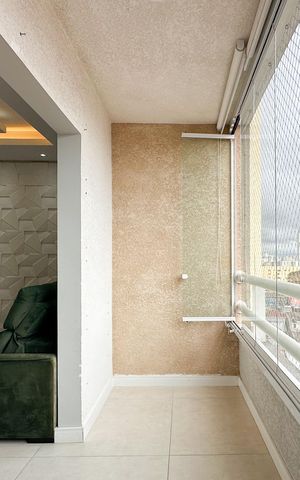 Apartamento à venda com 59m², 2 quartos e 1 vagaSacada