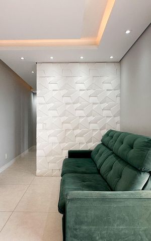 Apartamento à venda com 59m², 2 quartos e 1 vagaSala