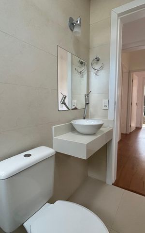 Casa de condomínio para alugar com 195m², 4 quartos e 2 vagasBanheiro Suíte 1