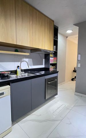 Casa à venda com 110m², 2 quartos e 2 vagas Casa à venda com 110m², 2 quartos e 2 vagasCozinha