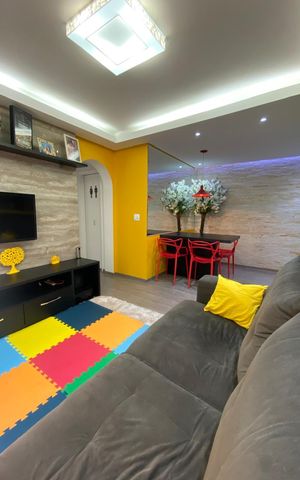 Apartamento à venda com 55m², 2 quartos e 2 vagas Apartamento à venda com 55m², 2 quartos e 2 vagasSala