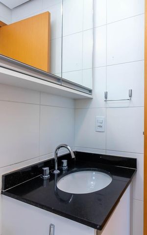 Apartamento à venda com 57m², 2 quartos e 1 vagaBanheiro da Suíte