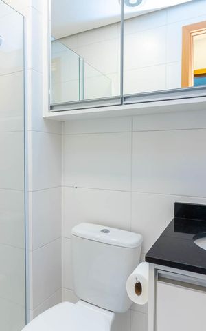 Apartamento à venda com 57m², 2 quartos e 1 vagaBanheiro 2