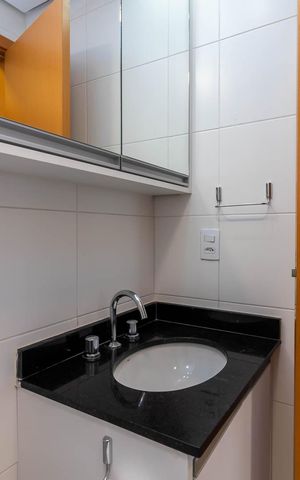 Apartamento à venda com 57m², 2 quartos e 1 vagaBanheiro 2