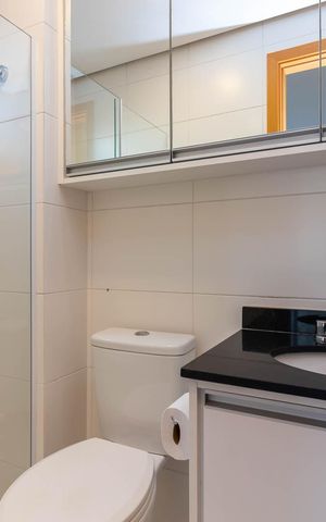 Apartamento à venda com 57m², 2 quartos e 1 vagaBanheiro da Suíte