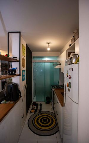 Apartamento à venda com 56m², 2 quartos e 1 vagaCozinha