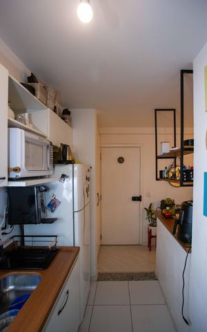 Apartamento à venda com 56m², 2 quartos e 1 vagaCozinha