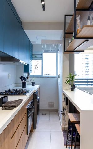 Apartamento à venda com 40m², 2 quartos e 1 vagaCozinha