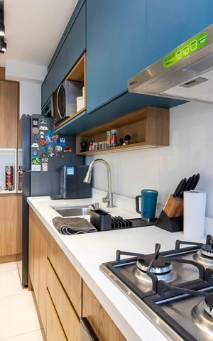 Apartamento à venda com 40m², 2 quartos e 1 vagaCozinha