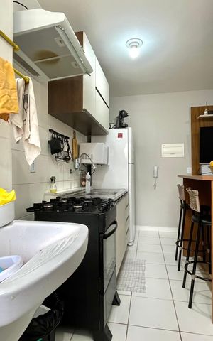 Apartamento à venda com 33m², 2 quartos e sem vaga Apartamento à venda com 33m², 2 quartos e sem vagaÁrea de Serviço