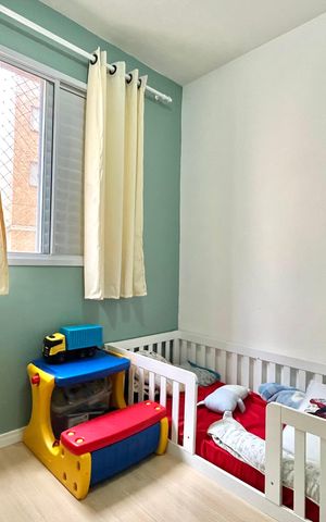 Apartamento à venda com 33m², 2 quartos e sem vaga Apartamento à venda com 33m², 2 quartos e sem vagaQuarto 2