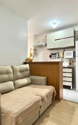Apartamento à venda com 33m², 2 quartos e sem vaga Apartamento à venda com 33m², 2 quartos e sem vagaSala