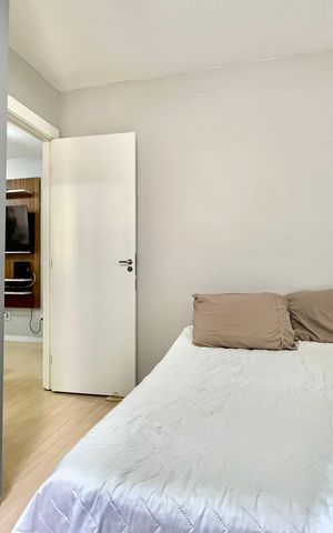 Apartamento à venda com 33m², 2 quartos e sem vaga Apartamento à venda com 33m², 2 quartos e sem vagaQuarto 1