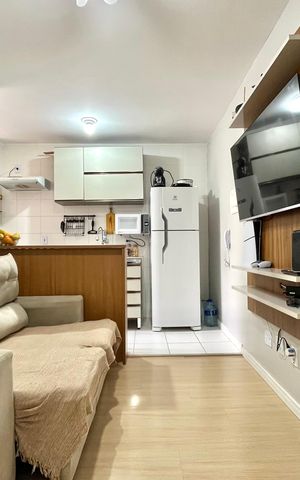 Apartamento à venda com 33m², 2 quartos e sem vaga Apartamento à venda com 33m², 2 quartos e sem vagaSala