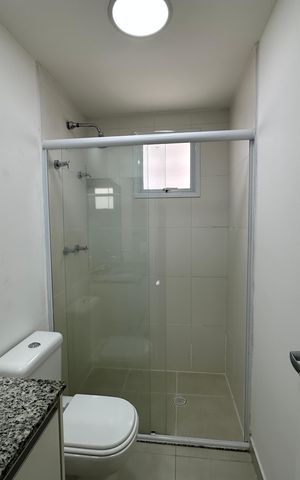 Apartamento à venda com 63m², 2 quartos e 1 vaga Apartamento à venda com 63m², 2 quartos e 1 vagaBanheiro da Suíte