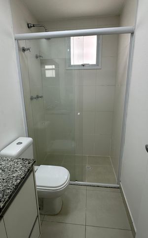 Apartamento à venda com 63m², 2 quartos e 1 vaga Apartamento à venda com 63m², 2 quartos e 1 vagaBanheiro da Suíte