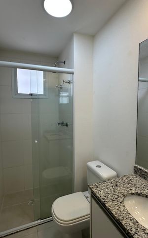 Apartamento à venda com 63m², 2 quartos e 1 vaga Apartamento à venda com 63m², 2 quartos e 1 vagaBanheiro Social