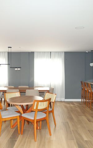 Apartamento à venda com 41m², 2 quartos e sem vagaÁrea comum - Salão de festas