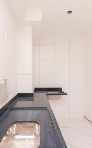 Apartamento à venda com 41m², 2 quartos e sem vagaCozinha e Área de Serviço