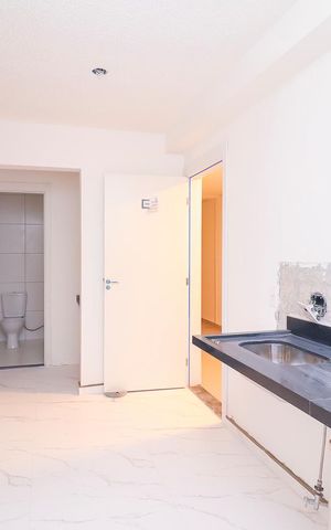 Apartamento à venda com 41m², 2 quartos e sem vagaCozinha e Área de Serviço