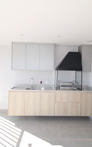 Studio à venda com 70m², 2 quartos e 2 vagasSala / Cozinha - Varanda