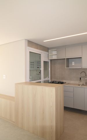 Studio à venda com 70m², 2 quartos e 2 vagasSala / Cozinha